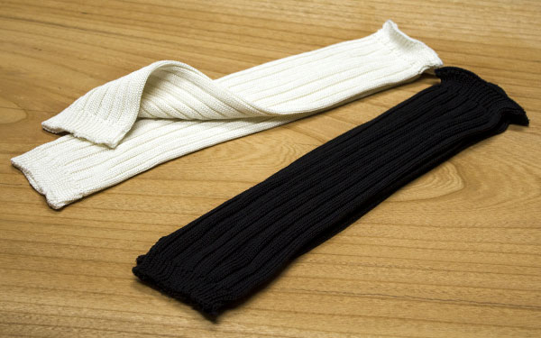 上質絹紡糸使用 シルク100％  レッグウォーマー レディース スパンシルク